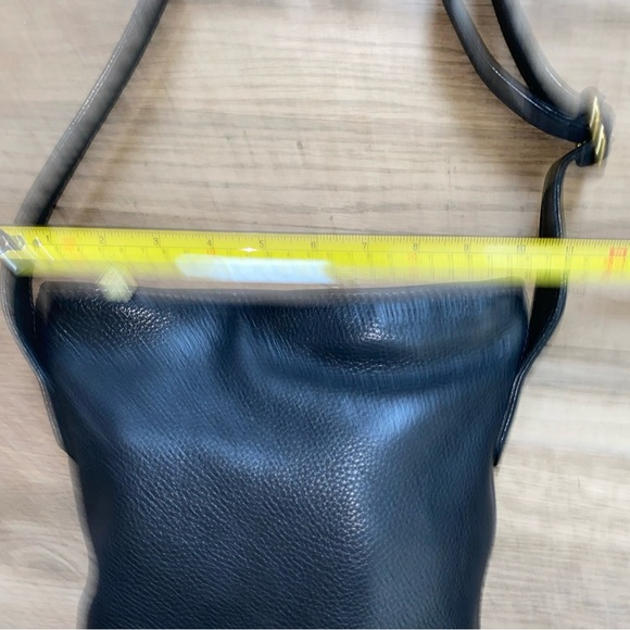 Coach Sonoma Pebbled Black Leather Shoulder Bag J7M-4907 - Picture 15 of 15